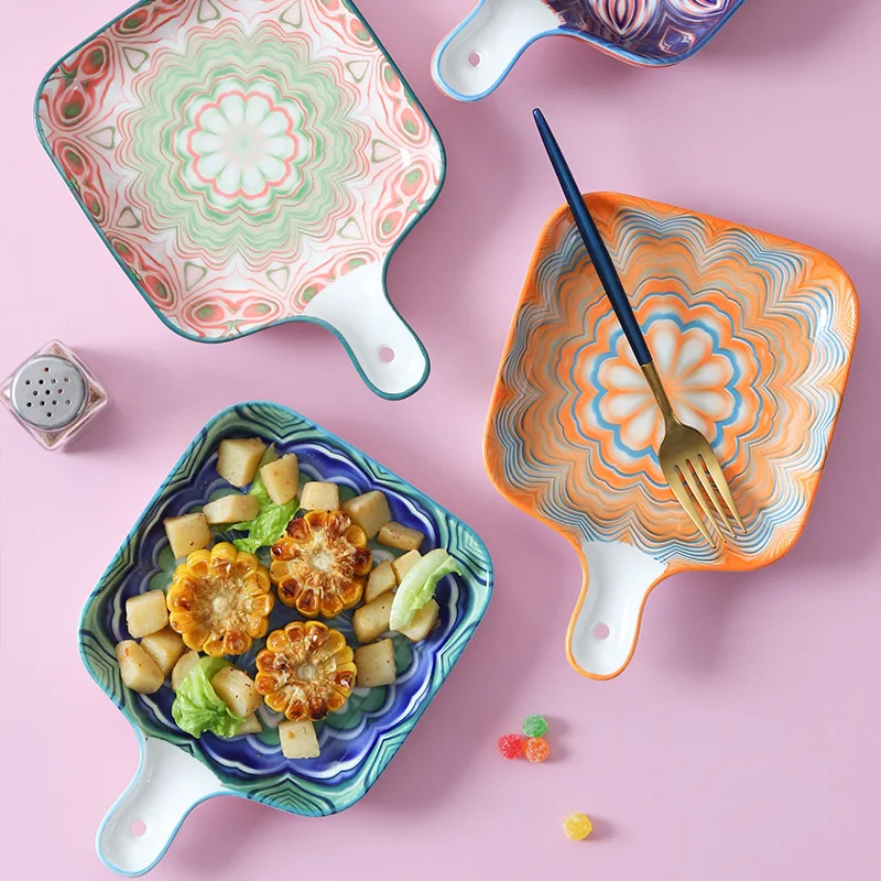 Factory price backing plate 9 inches bohemian decor bohemian decor