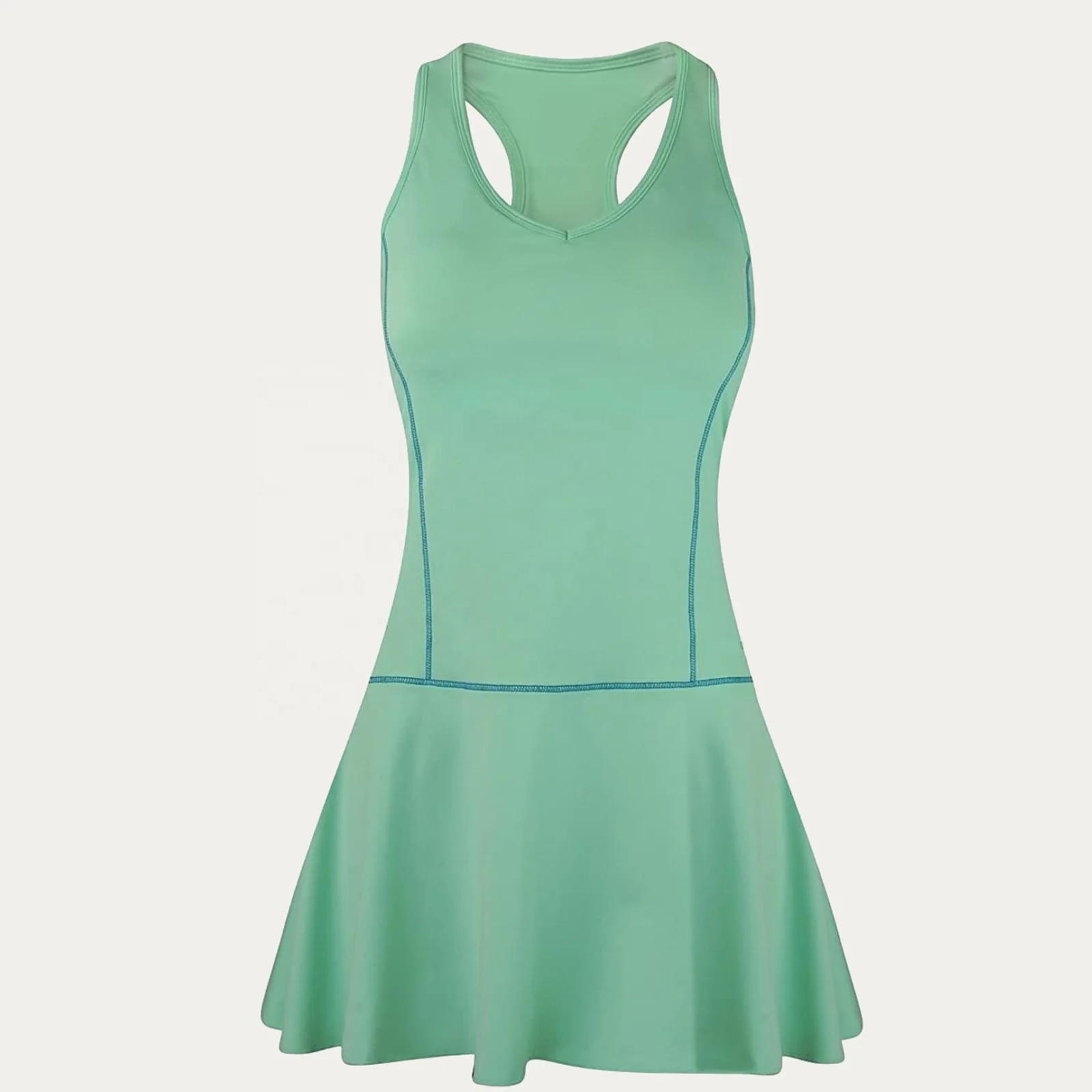 Custom Womens Tennis Clothes Female Dress Netball Skirt Uniforms Padel Golf One Piece Sleeveless Dreeses