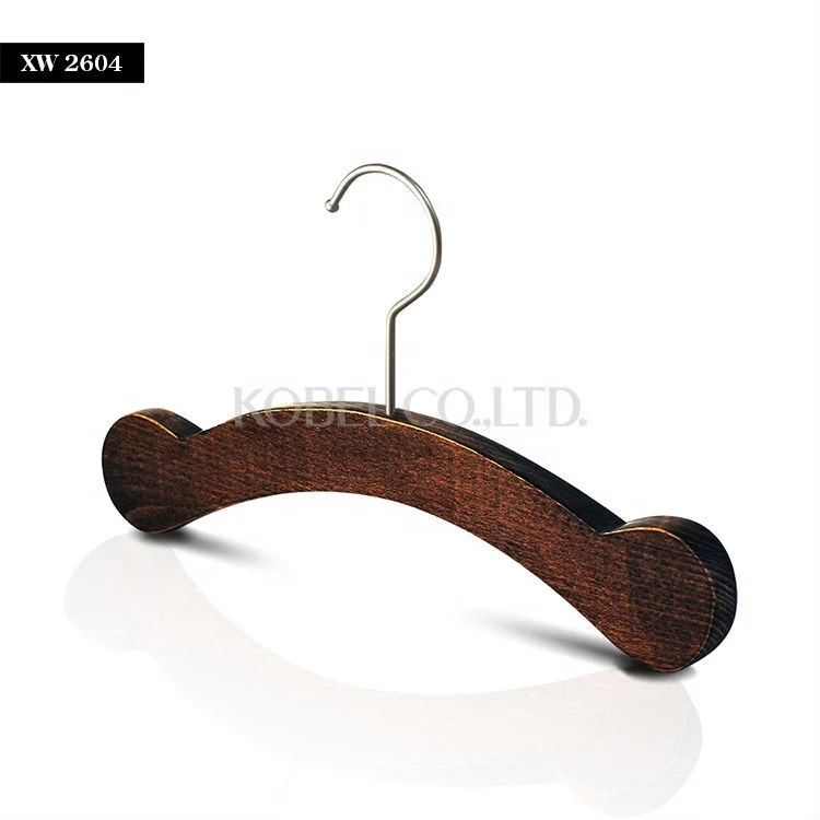 Japanese Durable Wooden Hanger for dog clothes XW2604_0025 Japanese Manufacturer Dog Clothing Hanger Wooden Pet Hanger