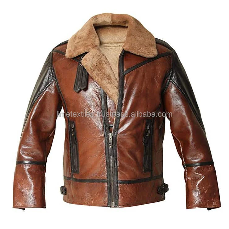 New Fashion Design Vintage brushed leather jacket cow hide leather jacket women jacket leather