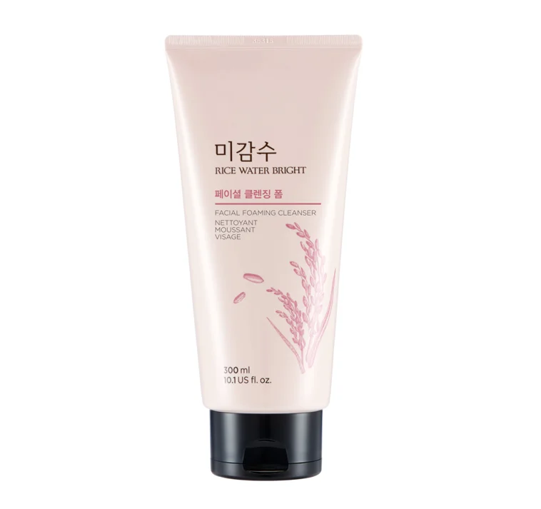 [LG прямые продажи] магазин для лица THEFACESHOP рисовая вода яркое пенение 300 мл корейские косметические средства ухода за кожей