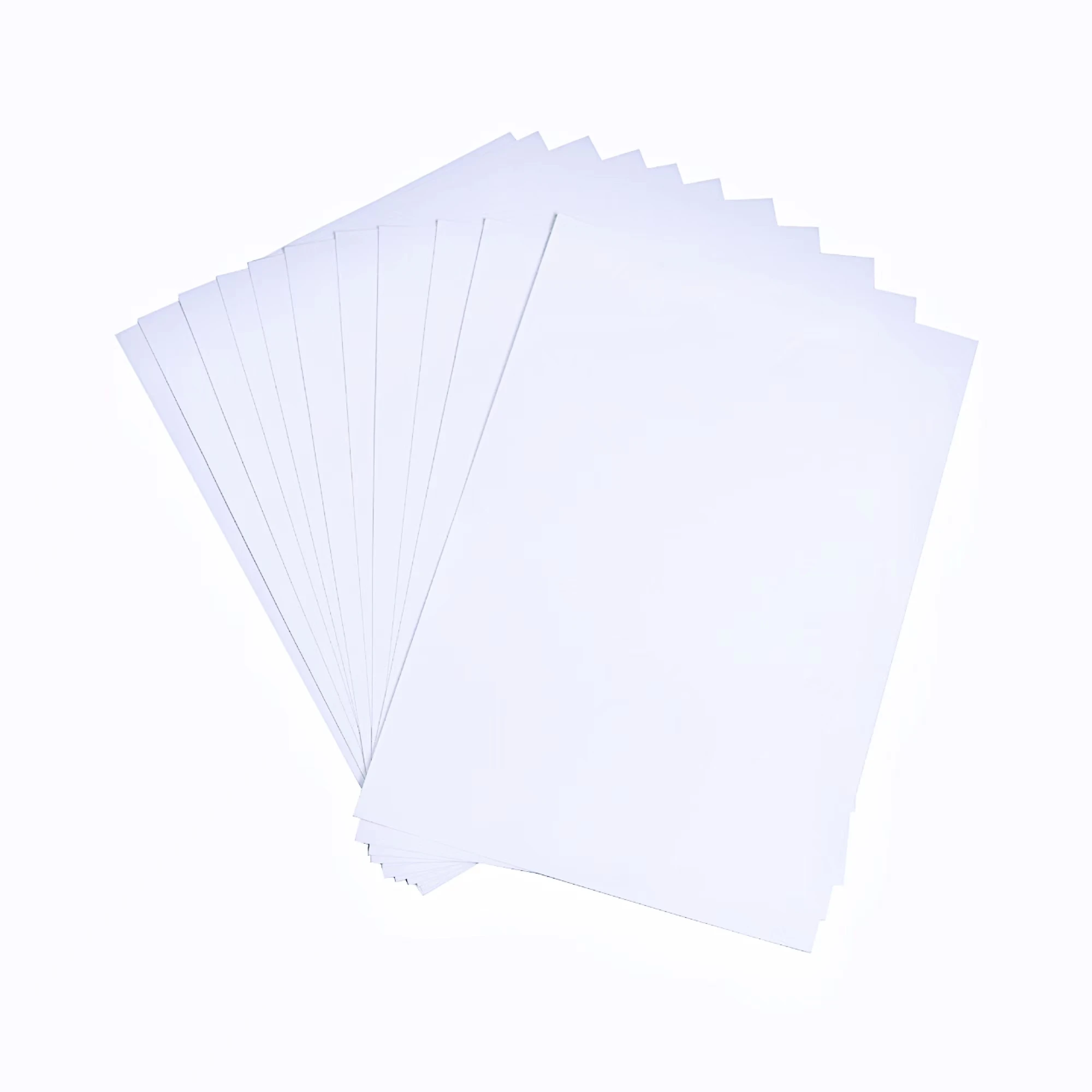 Premium Pure Glossy White Inkjet Adhesive Photo Paper A4 135g Matte Wholesale Photo Sticker Paper For Custom Labels