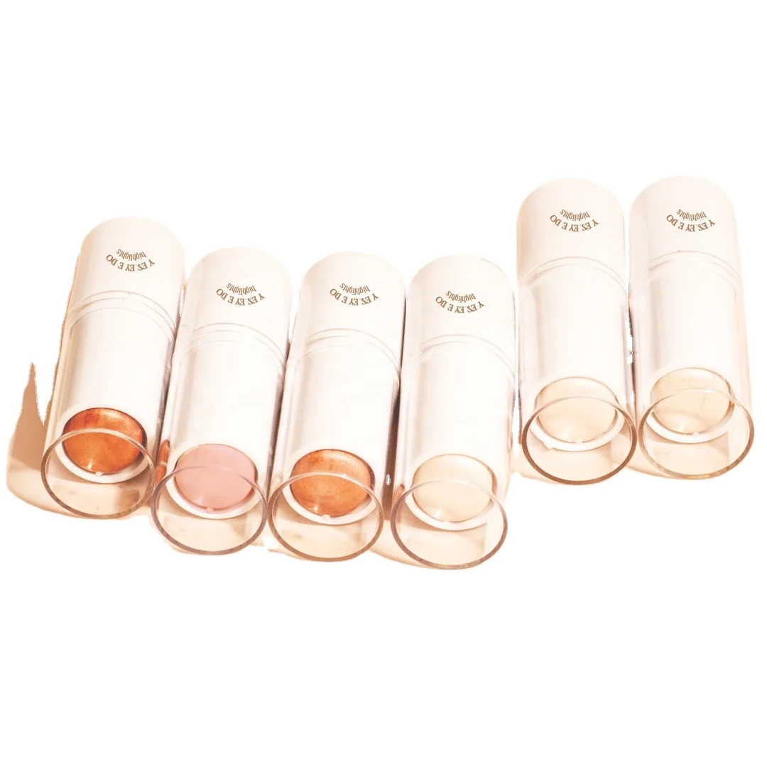 Manufacturer Supply Low Moq OEM Private Label Blush Cream Vegan Blush Stick Bronzer Highlighter Contour makeup stick