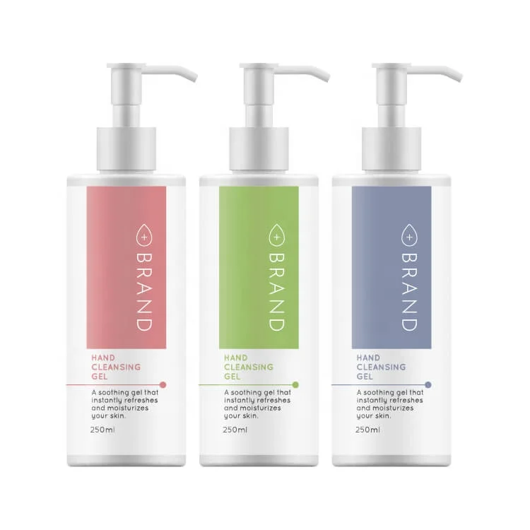 Custom Logo Nourishing Liquid Hand Soap Deep Moisture Cleanser 250ml Gel Hand Wash Without Parabens