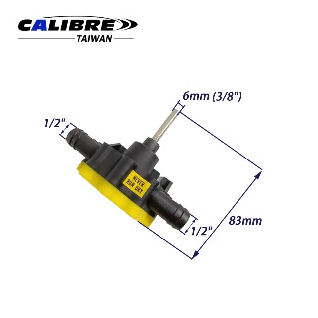 TAIWAN CALIBRE Heavy Duty 6mm Shaft Diesel Oil Fluid Water Drill Power Pump