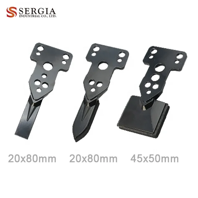 Taiwan Pneumatic Air Palm Long Quartet Square Point Type Mini Finger Sander for Wood Working