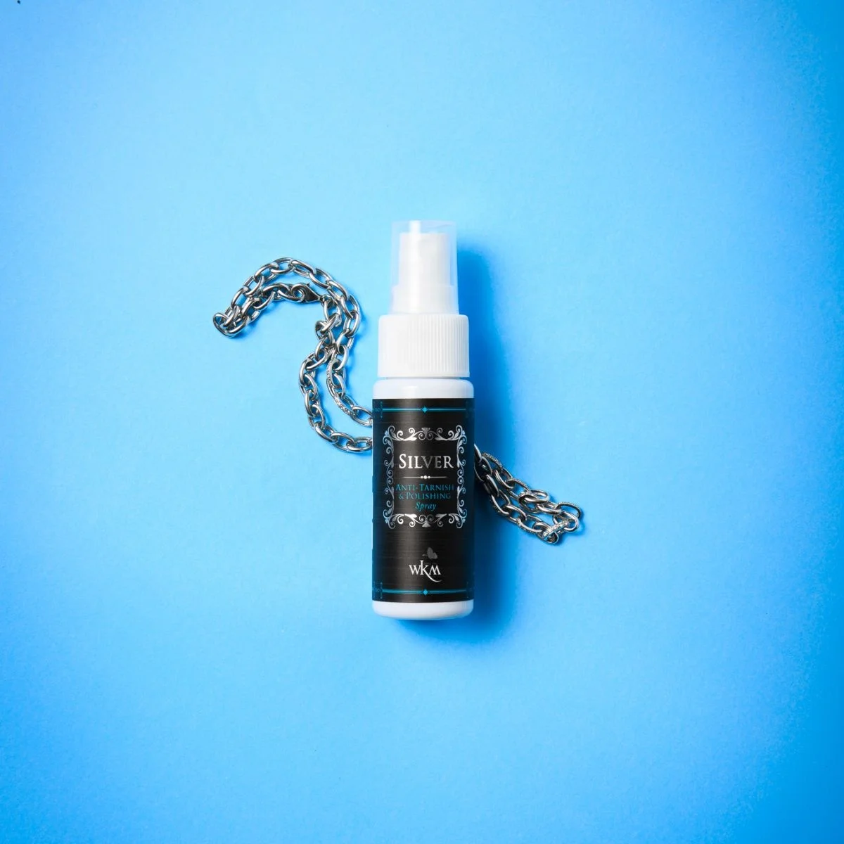 WKM Silver anti tarnish liquid spray 40 ml provide anti tarnish coating for long lasting shine
