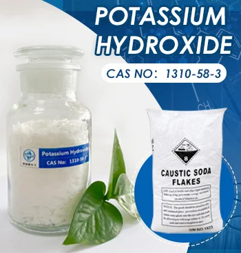 White Flake/Liquid Caustic potash 1310-58-3 90% 95% 48% KOH Potassium Hydroxide