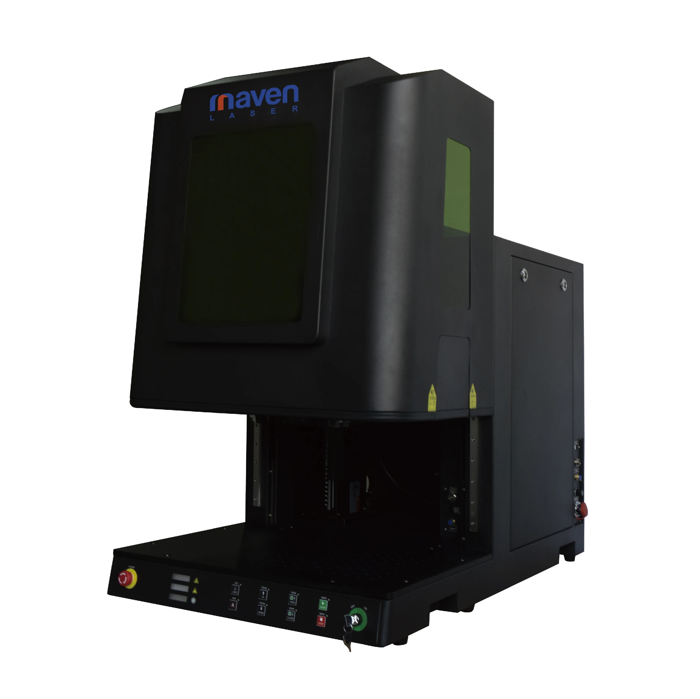 3D Enclosed Type Laser Engraving Cutting Machine OD7+ Protect Glasses 200w Fiber Laser Laser Marking Machine for Metal 150W 200W