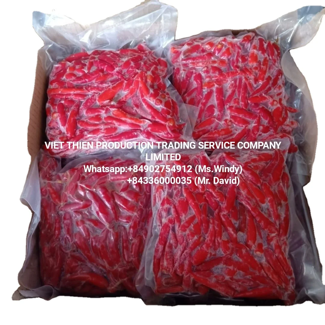 Frozen red hot chili best price and best seller and good quality hot spicy and used as raw material available in large quality