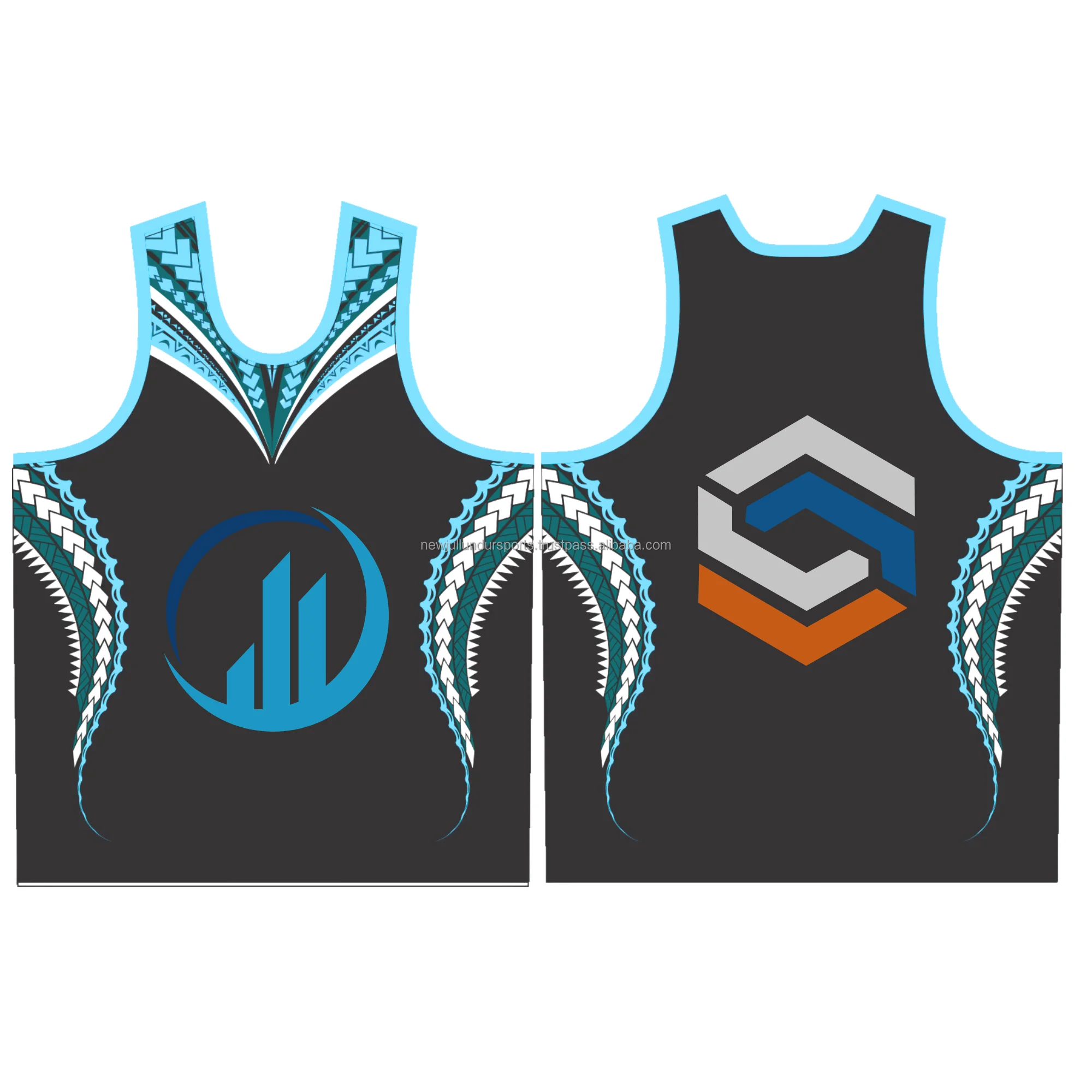 Custom Sublimated Breathable Soccer Training Vest Football Singlet with Mesh and Bibs for Rugby Team Training Shirts