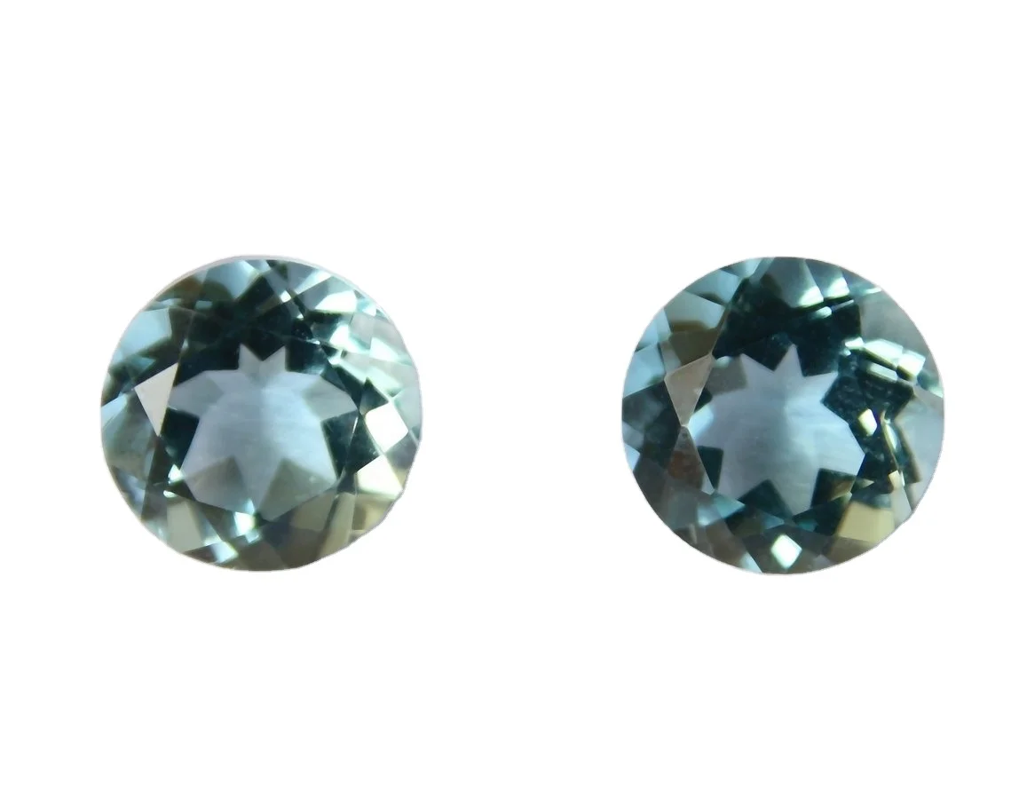 Faceted Hydrothermal Quartz - Round 12mm