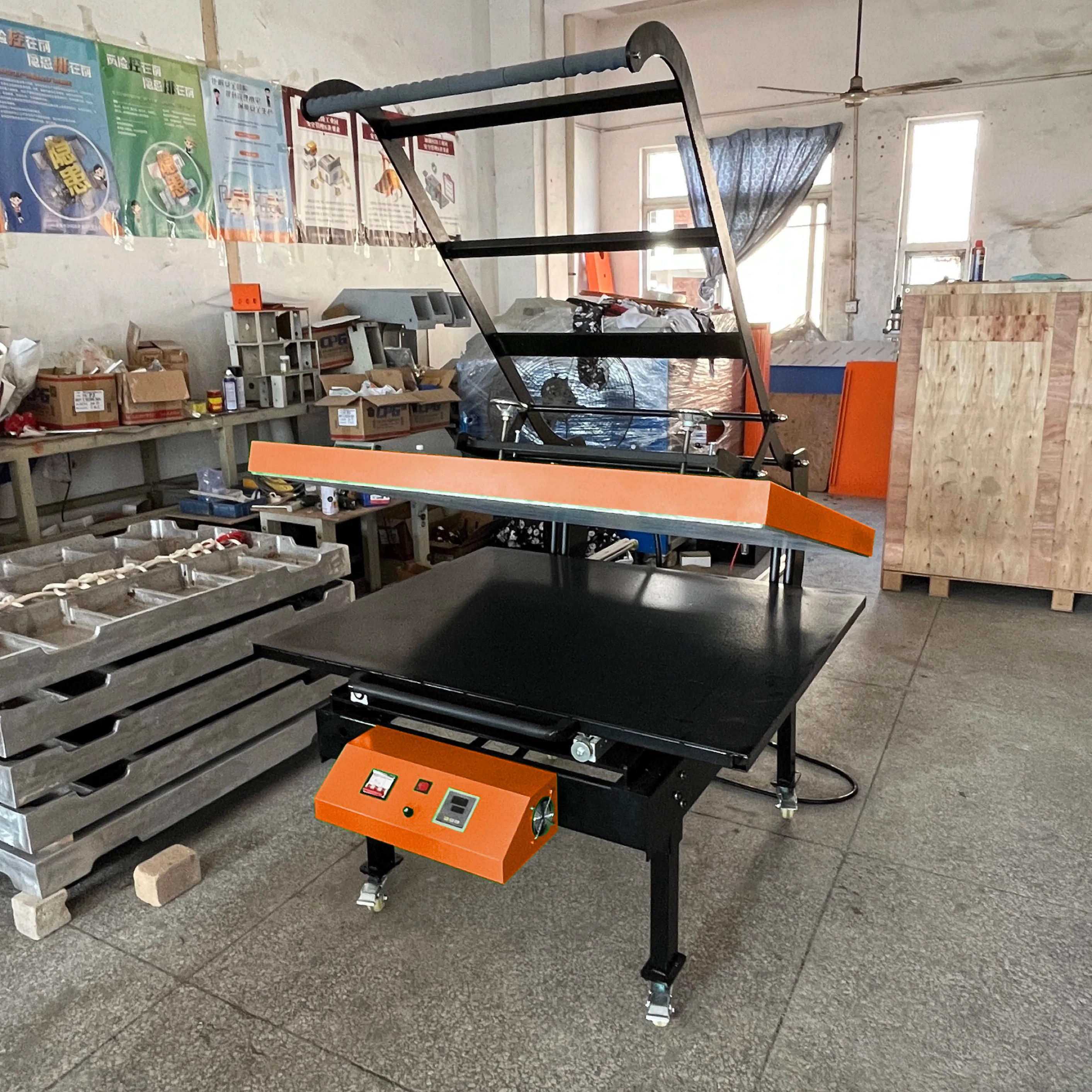 Trade assurance newest design hot foil stamping machine 100x120cm