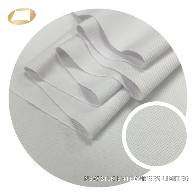 High elastic 89% polyester 11% spandex knit fabric for athleisure wear