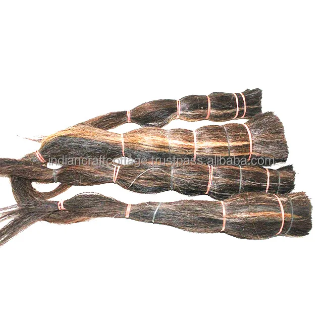Natural Buffalo tail hair/Buffalo and Cow natural tail hair/real animal tail hairs