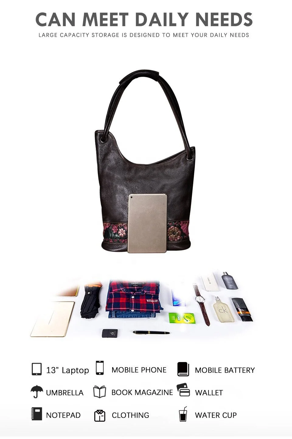 Famous Designer Large Shopper Big Purse Handbag Tote Ladies Over The Shoulder Satchel LKU-0738