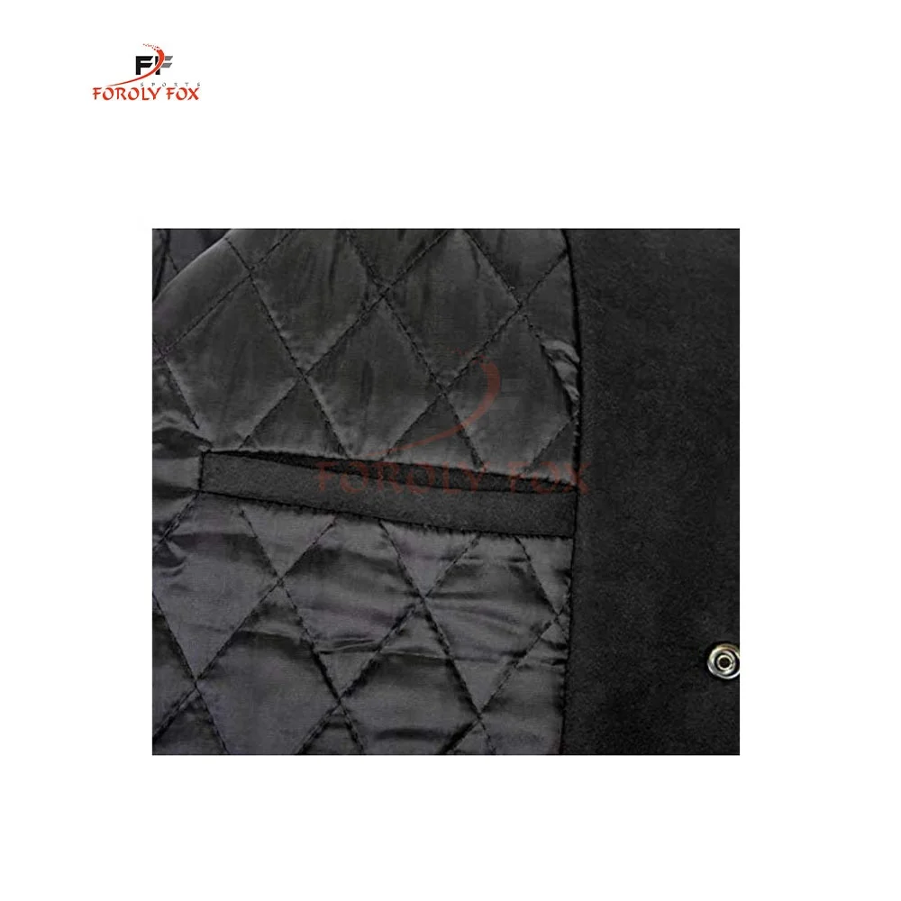 Wholesale New Arrival Customized OEM Design Long Sleeve Solid Color High Quality Cheap Price Varsity Jacket