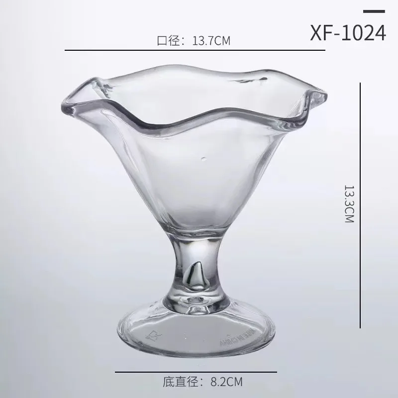 Plastic PC drink cup Ice cream cup