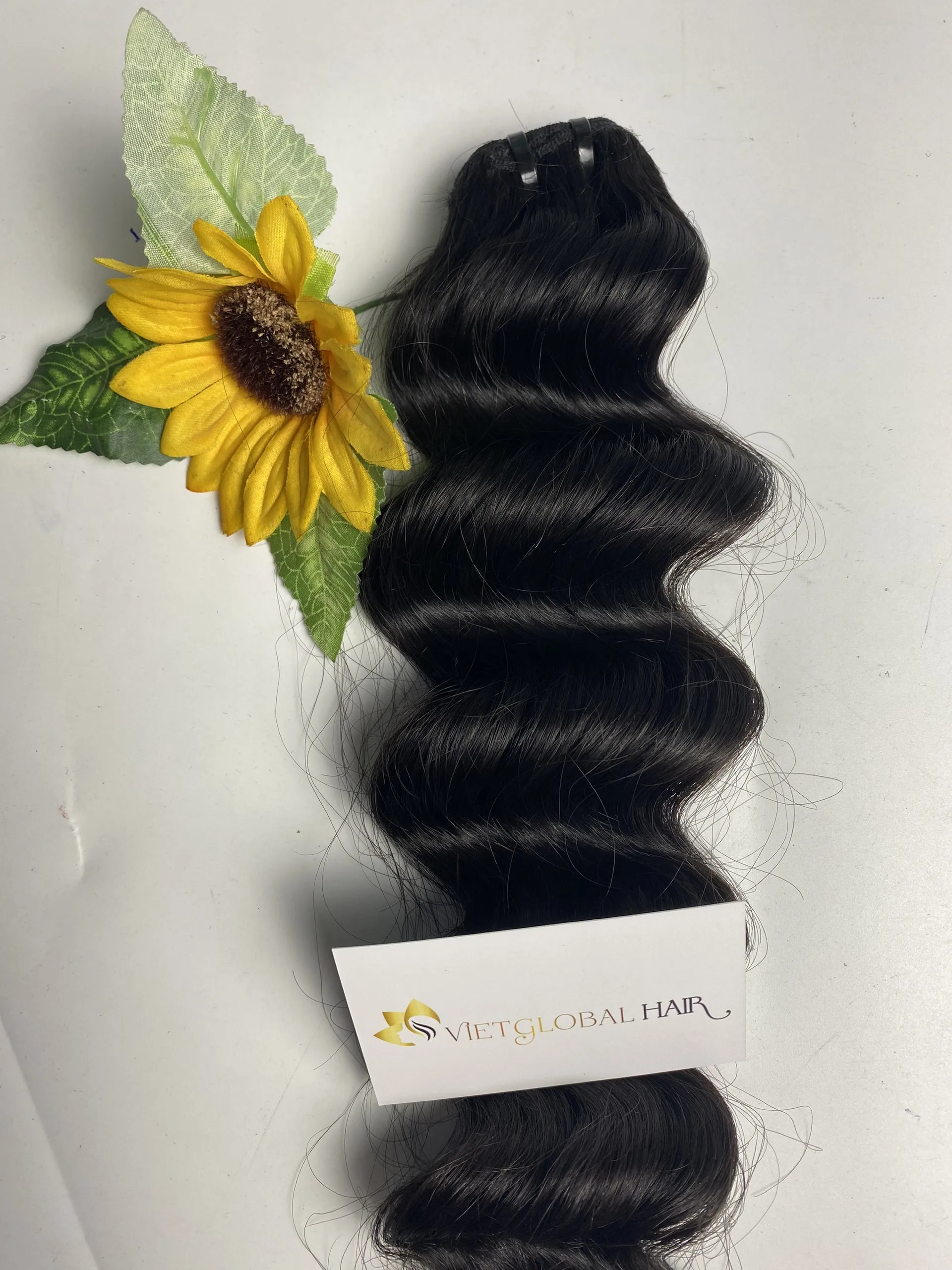 Ocean Wave 100% wholesale price raw human hair quality products double weft double drawn