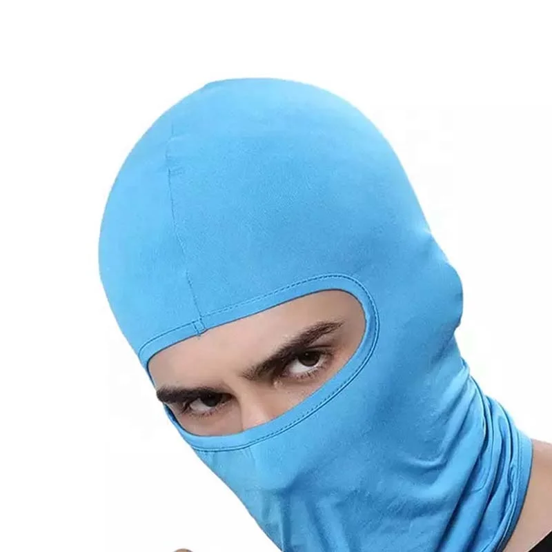 Wholesale Ski Mask Custom Printed Logo  Polyester One Hole Winter Blank Ski Mask full face monkey mask 2024