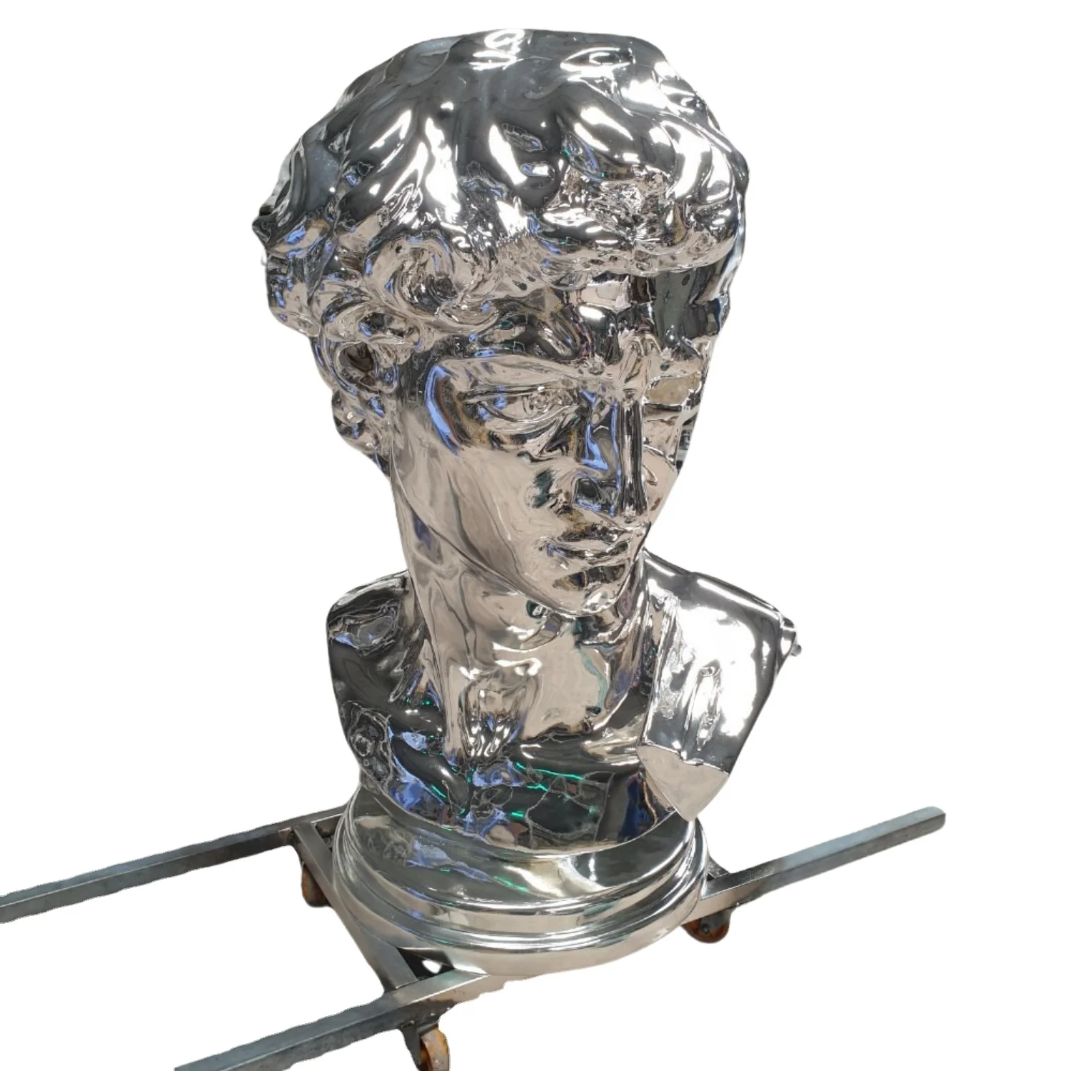 High Quality Luxury Cabeza De David Statue Art Sculpture Custom Design Resin Bust of David Luxury Home Decoration from Vietnam