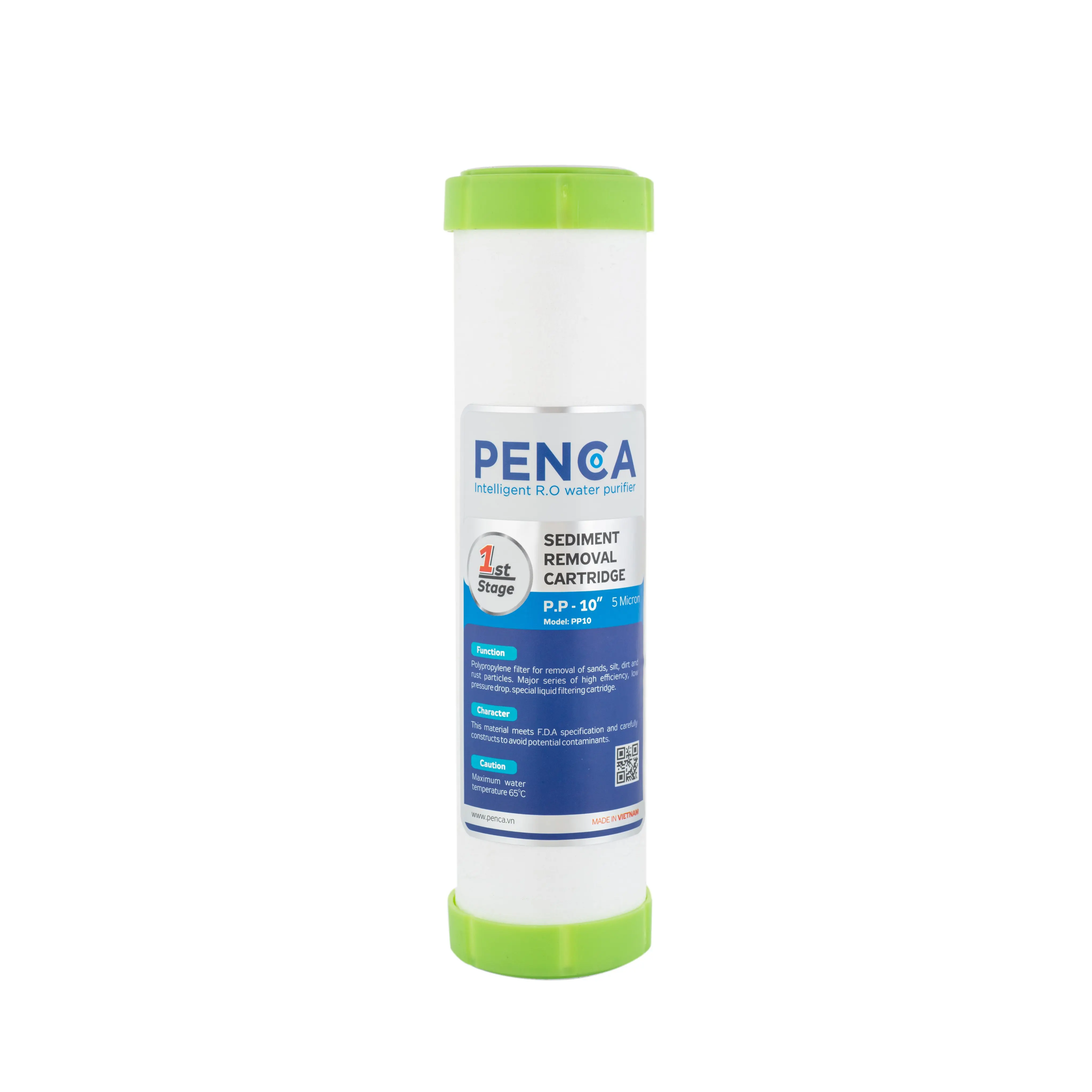 Affordable and High-Quality 10-Inch PP Water Filter Cartridge with Cap for RO Water Systems Available Wholesale
