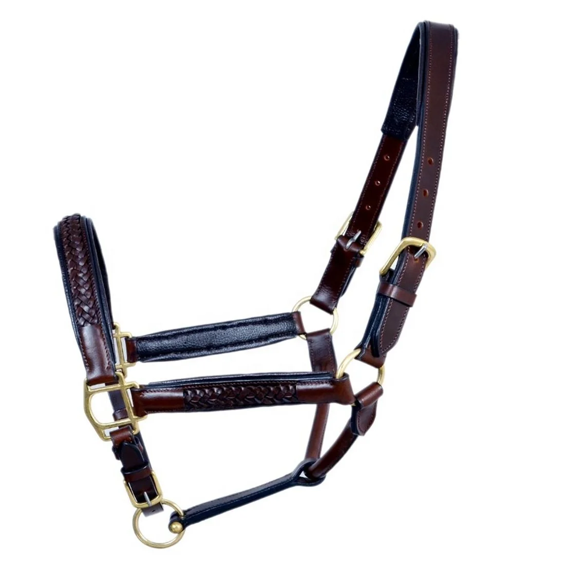 Equestrian Equipment Horse Halter with hardware Horse Riding Products horse head collar lead rope and halter