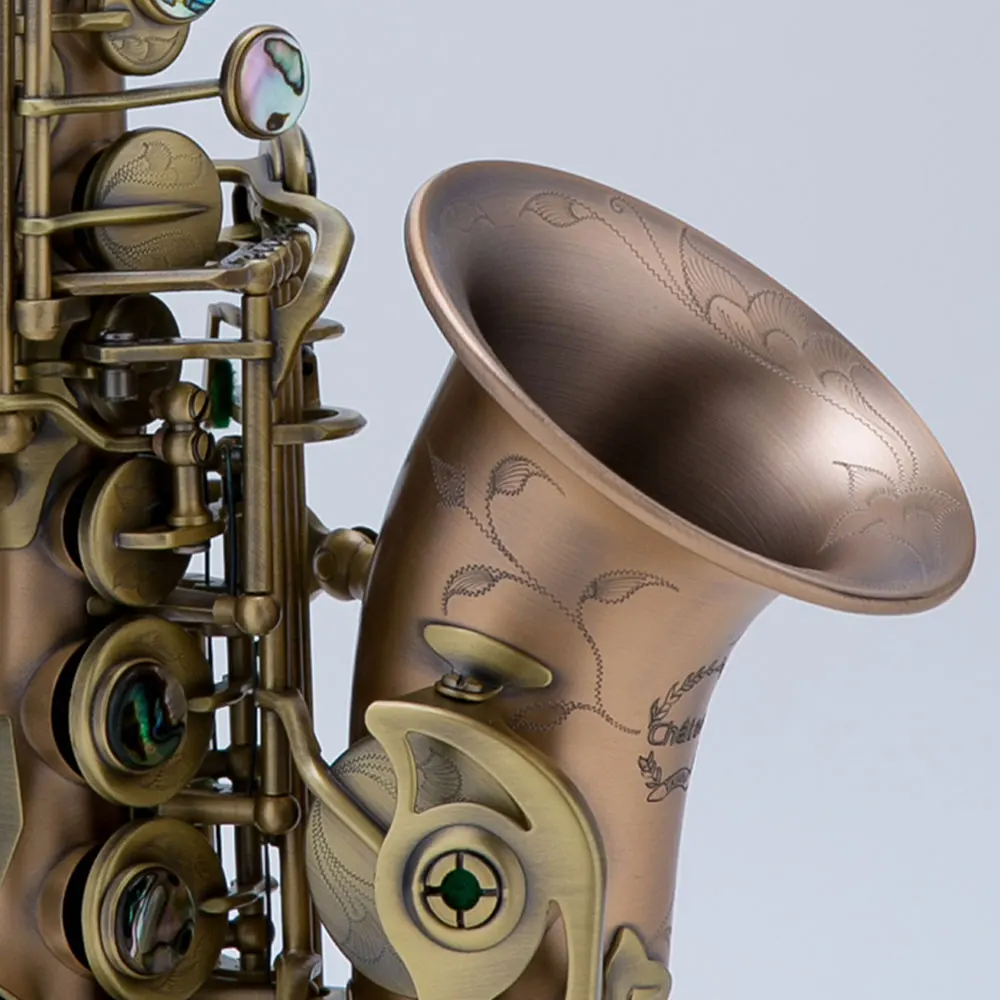 Taiwan Curved Soprano Saxophone Brand Chateau Sax