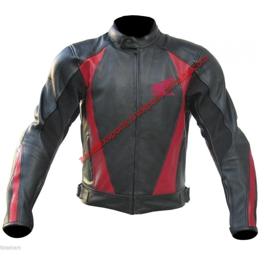 Мотоциклетная куртка из натуральной кожи