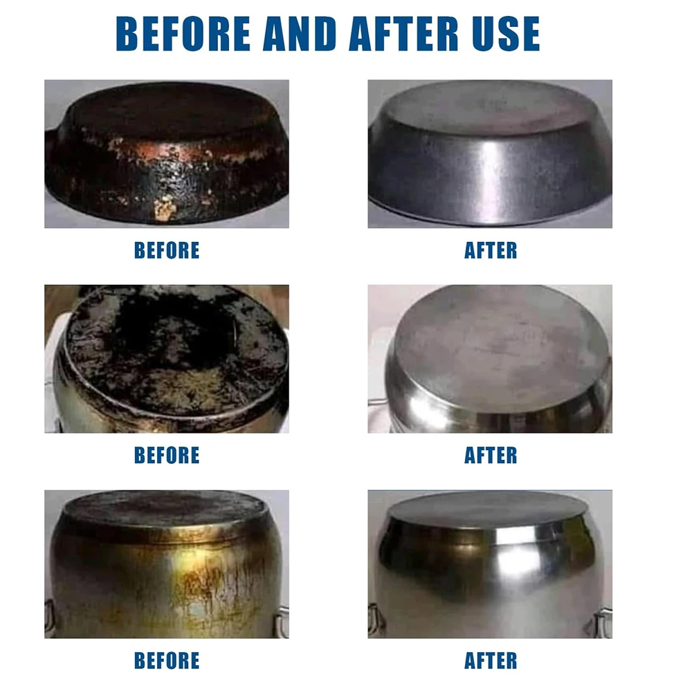 Wholesale High Quality Stainless Steel Cleaning Paste Household kitchen Cleaning Product Cookware Cleaner