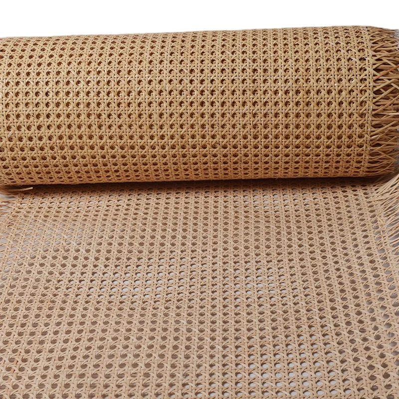 
Real Rattan Webbing Roll Cane for Table Ceiling Background Wall Chair Decor Furniture Material- Rachel +84896436456 