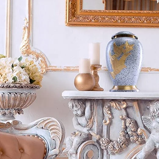 Brilliant Quality Handicraft Large Urn At Best Price For Funeral Human Ashes Urn