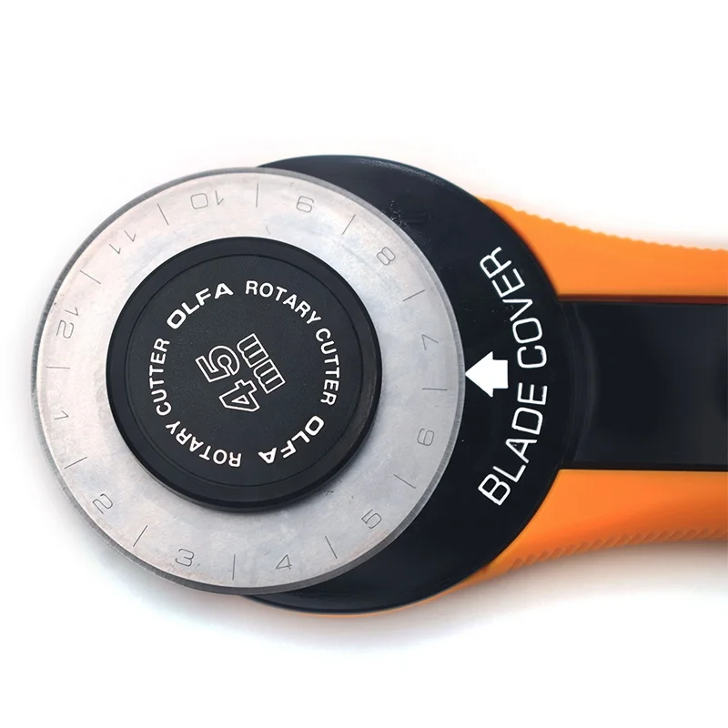 Factory Price Prym Olea Ergonomic Soft Handle Rotary Cutter Maxi 45mm Handicraft Tools Sewing Accessories