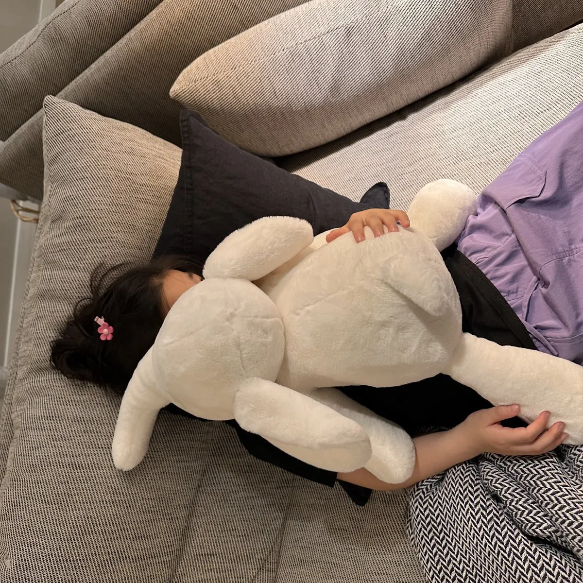 Top Selling Soothing Cartoon & Anime Elephant Doll Animal Stuffed Plush Toy Baby Sleeping Doll Kids Sofa & Bed Cushion