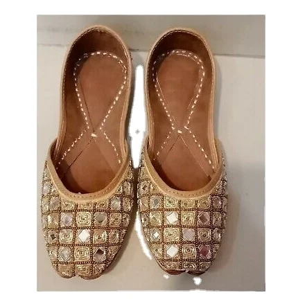 Любимые женщины панджаби Свадьба Jutti дизайнер Kolhapuri традиционный Mojari Женская khussa