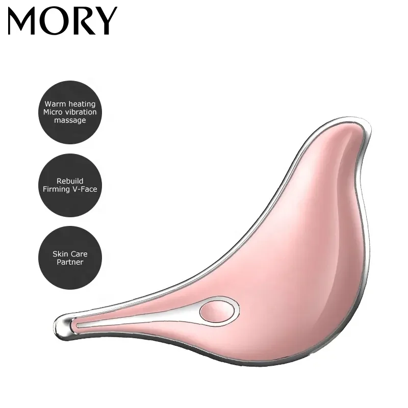 Mory beauty products wholesale guasha electric scraping tool facial machine beauty electric eye mini face massager