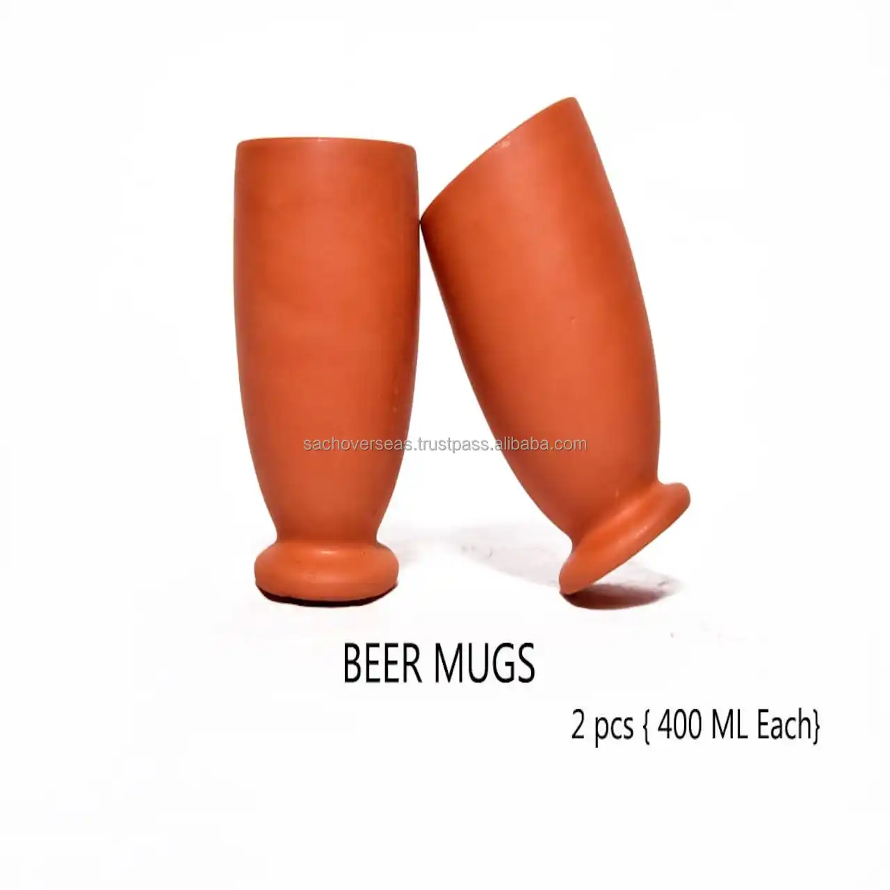 Best Quality Glazed Terracotta Black Brown Square Water Dispenser Set of 3, Eco Friendly Water Pots