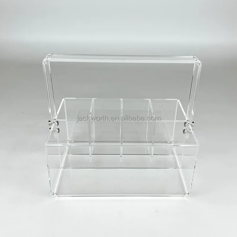 Acrylic utensil holder silver tableware holder