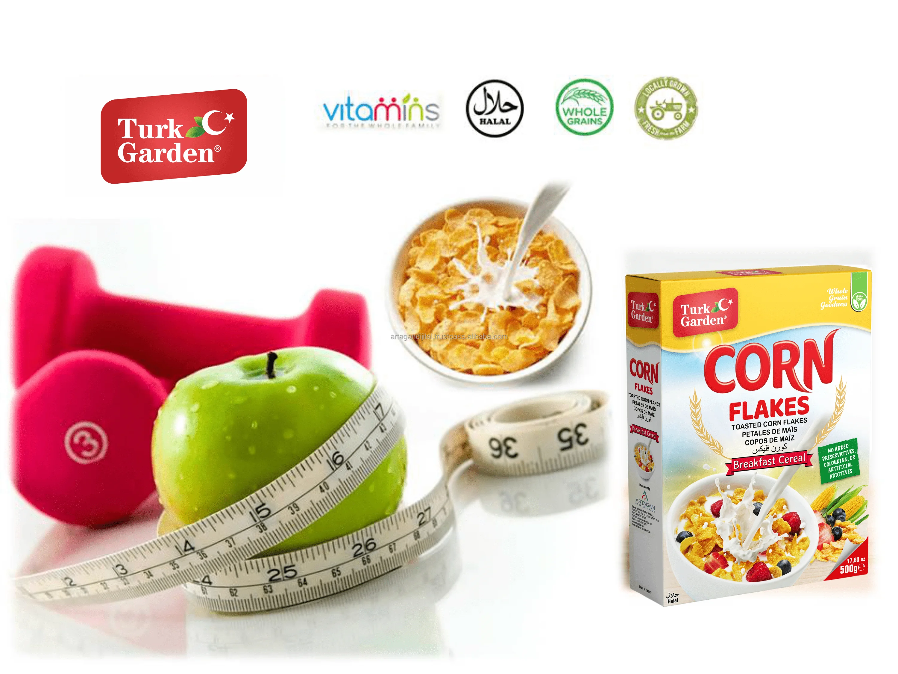 Высококачественные кукурузные хлопья, органические кукурузные хлопья, лучший вариант и полезные шарики Choco из Турции, лучший вариант и здоровые кукурузные хлопья