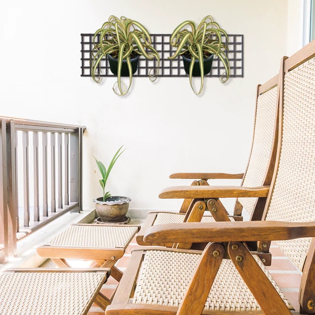 Вертикальные подвесные настенные пластиковые горшки для сада комнатных растений «сделай сам» минималистичные зеленые и черные дома