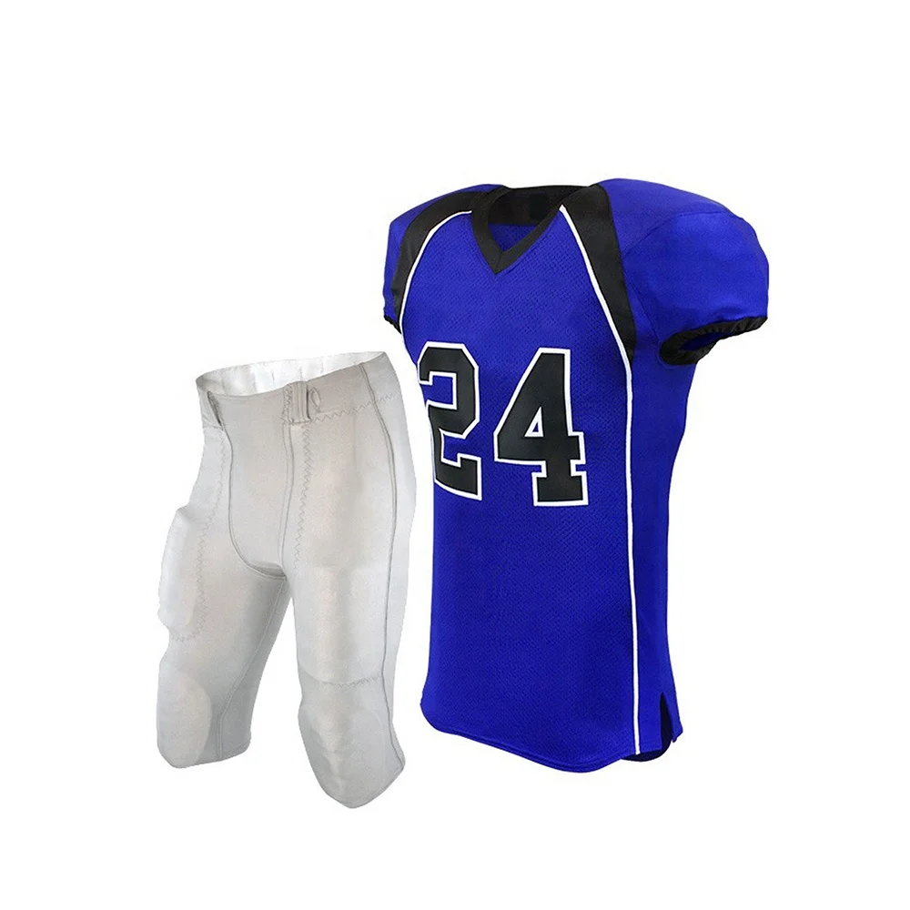 Custom Latest Design American Football Jersey Practice pant Uniforms Men Sublimation Kids Shorts OEM Customized Spandex Logo Age