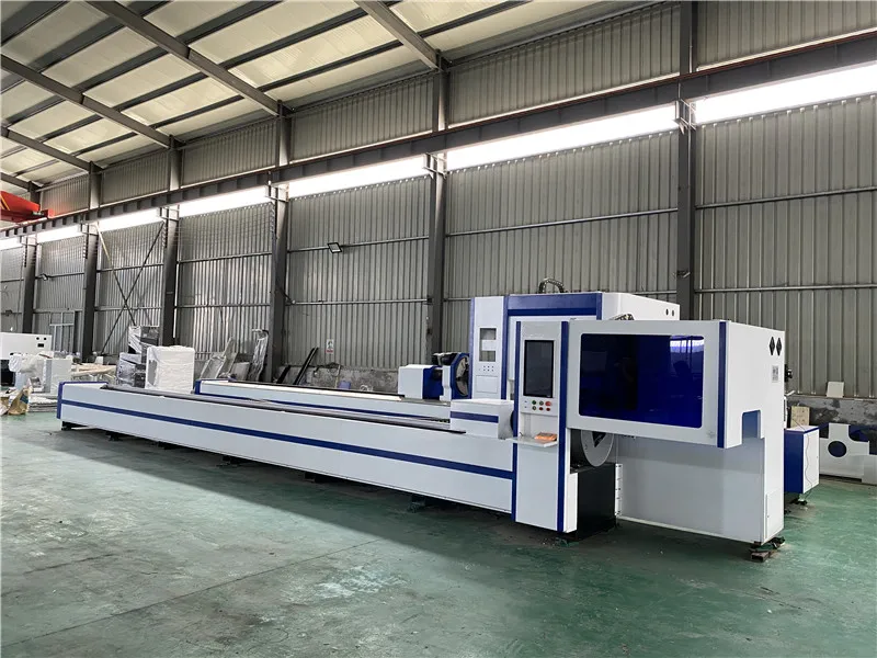 fiber laser pipe tube cutting machine