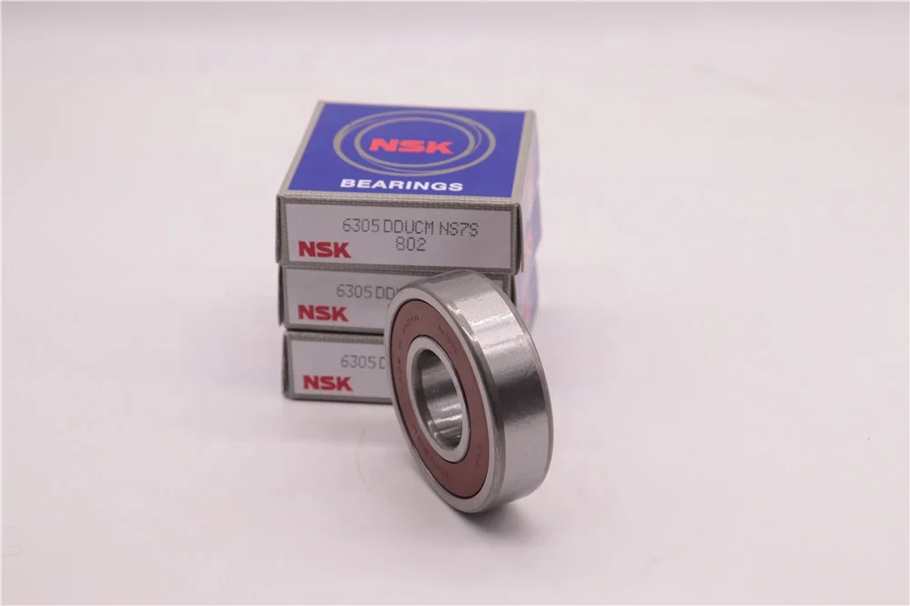 High Precision Deep Groove Ball Bearing 6305 6305 DDU 6305 ZZ NSK Bearing For High Speed Motor