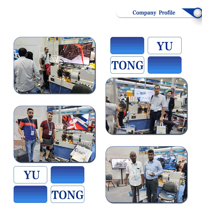 Production of hollow fasteners machine hydraulic thread rolling machine