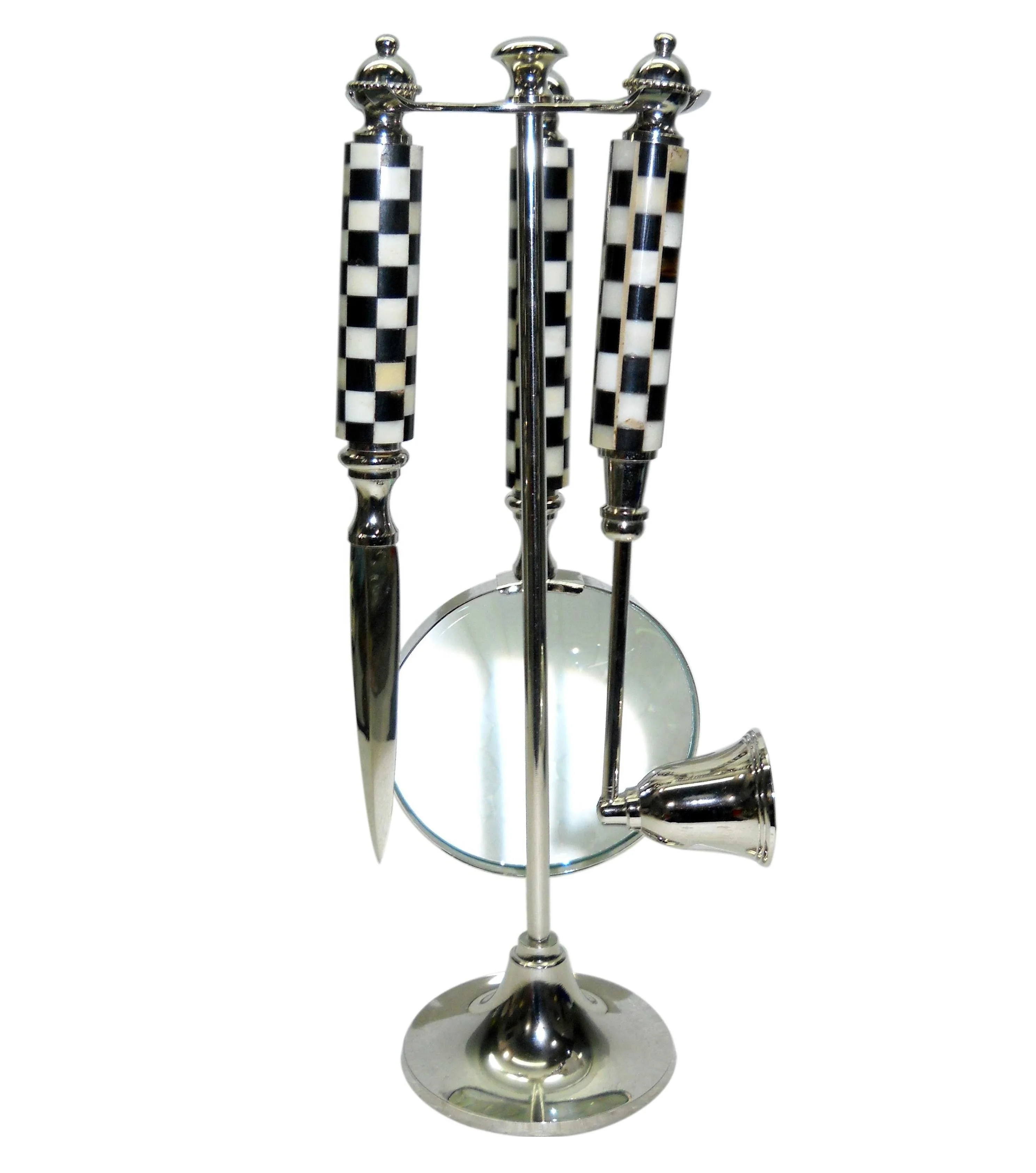 Индийский изготовленный с деревянной ручкой производитель стекла увеличением по низкой цене