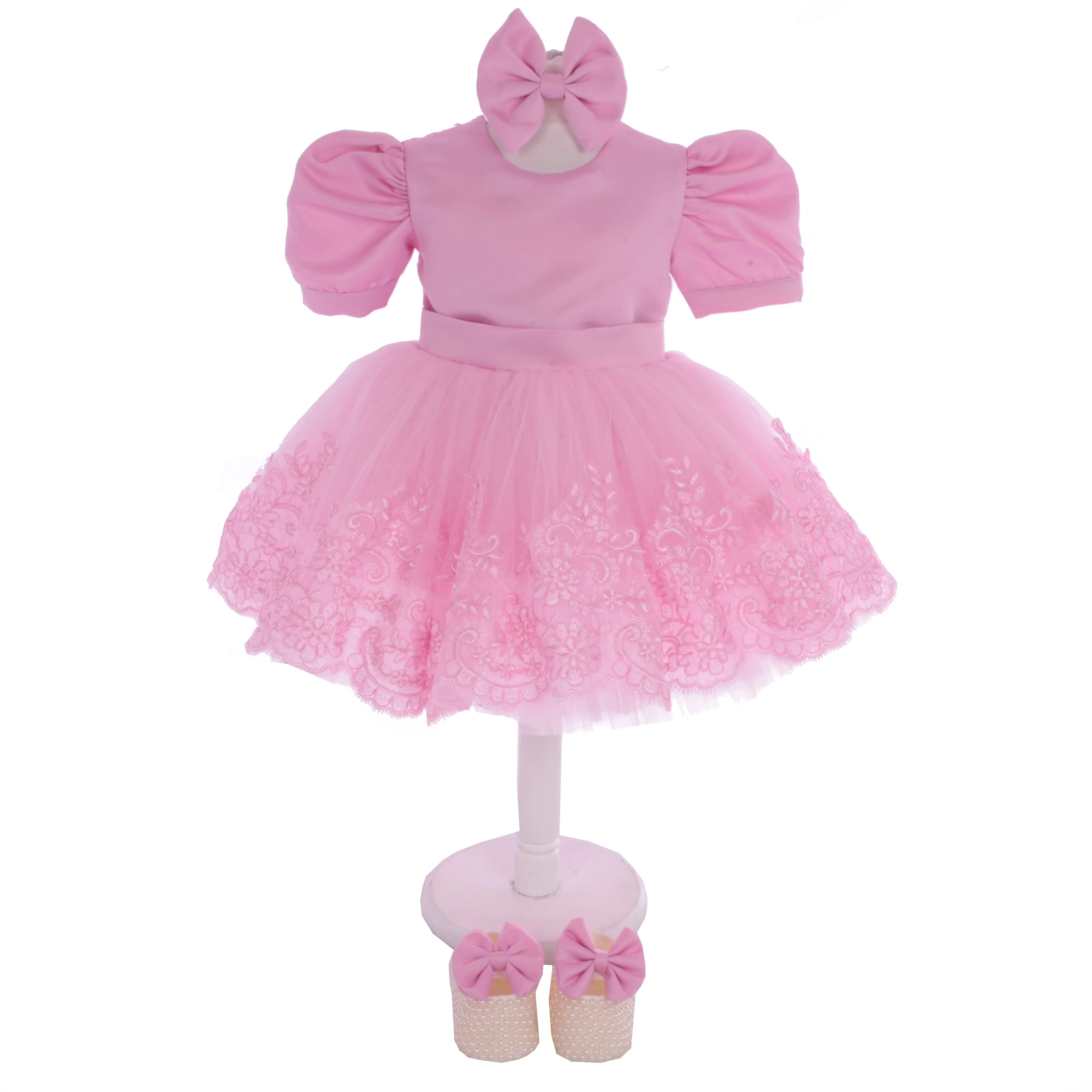 Party Wedding Girls Dresses Beautiful Design Custom Summer Clothes Birthday High Quality Clothing Girls Baby Dress Modern Luxury