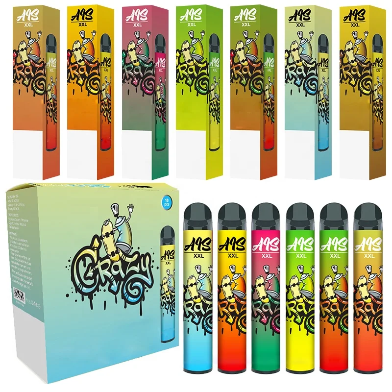 Лидер продаж, испаритель AIS XXL, стартовый набор для вейпа, электронная сигарета 2000 с аккумулятором 800 мАч, картриджи под 6 мл
