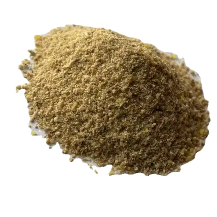 Poultry feed NON GMO fermented soybean meal with 60% protein, low moisture content and good for animal, cattle feed can use