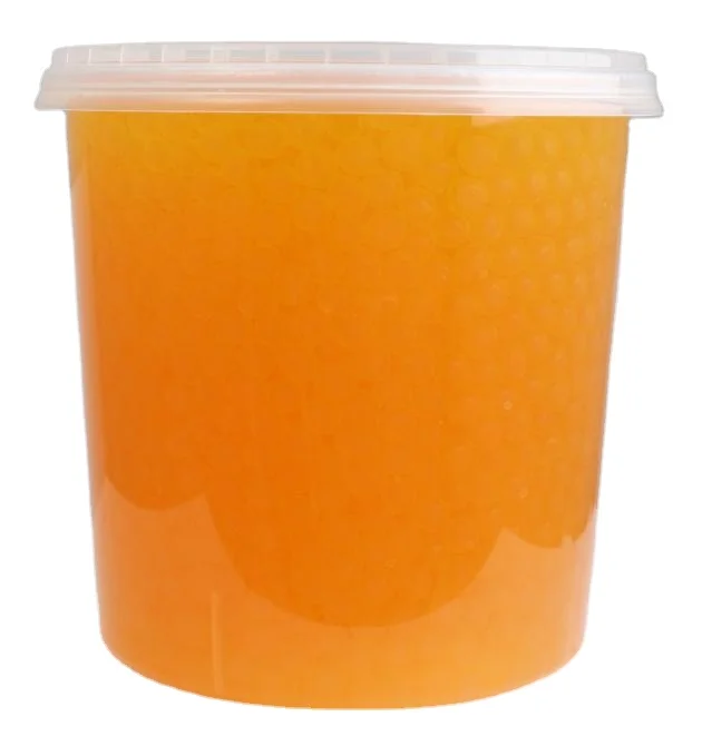 Taiwan Bubble Tea Wholesale Hot Product Mango Popping Pearl Juice balls