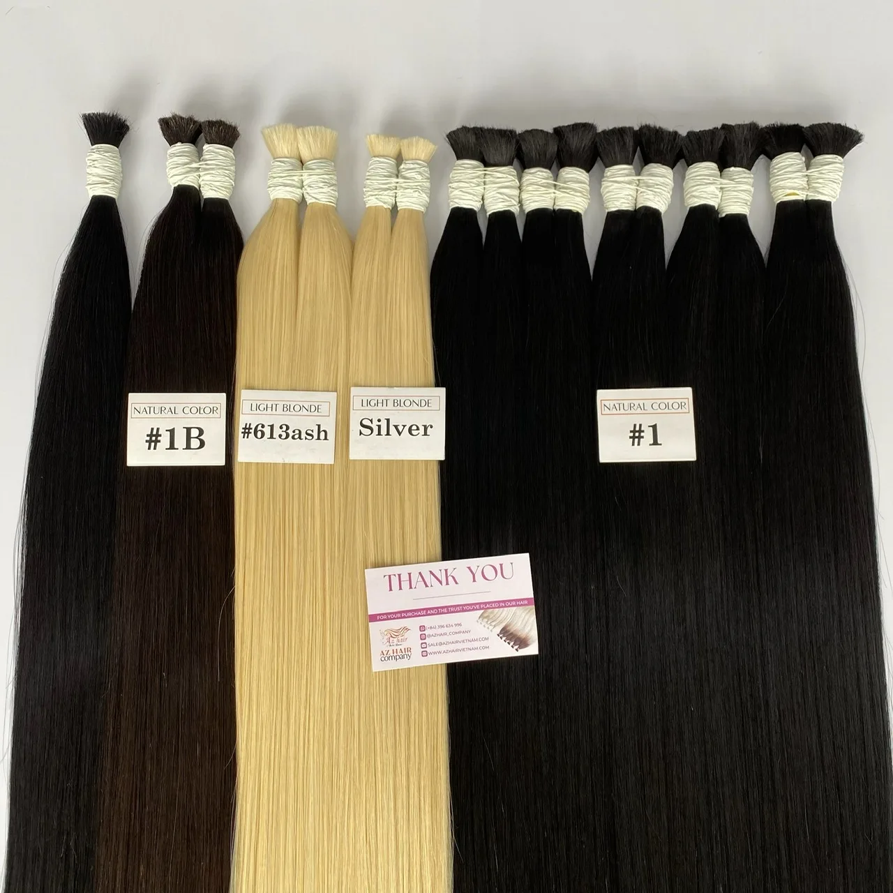 100% Unprocessed Vietnam Virgin Cuticle Intact Hair Bundle Vendors Bulk Double Drawn Weft Raw Indian Temple Human Hair Extension